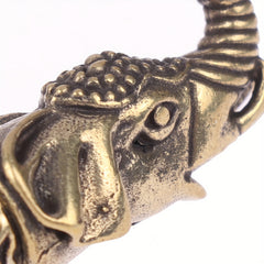 Vintage Dragon Head Whistle Keychain Pendant for Outdoor Survival
