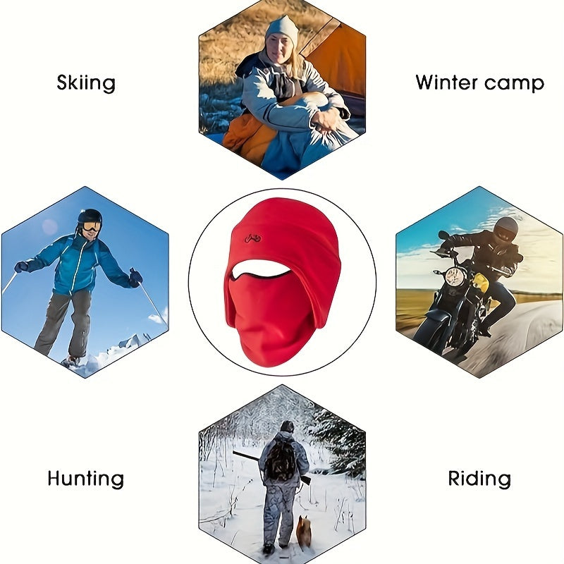 Warm Ski Helmet with Ear Protection for Cold Weather