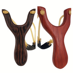 Solid Wood Slingshot for Outdoor Sports Camping Shooting