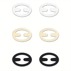 12pcs Invisible Bra Strap Clips Non-slip Buckles for Braless Look