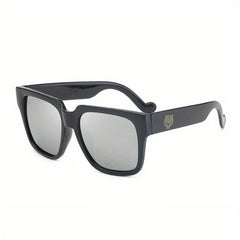 Men's Square Large Frame Sunglasses UV Protection Driving Glasses