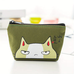 Cartoon Cat Coin Purse Small Storage Bag for Girls