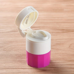 4-in-1 Pill Cutter & Grinder with Storage Compartment