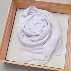 Chiffon Hijab Scarf with Magnet Buckle Ramadan Turban