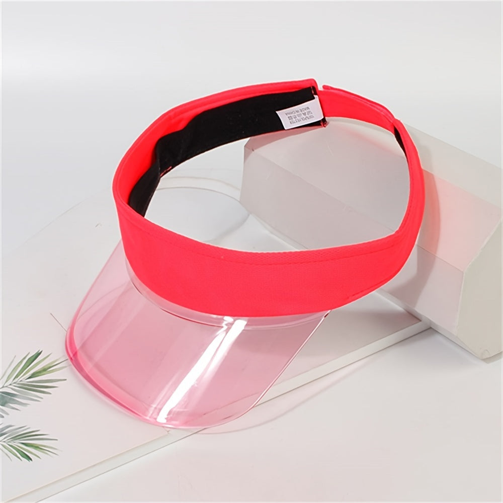 Adjustable Candy Sun Visor Hats for Women