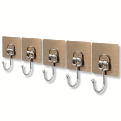 Large Adhesive Hook Stainless Steel Kitchen Hook No Trace Sticker
