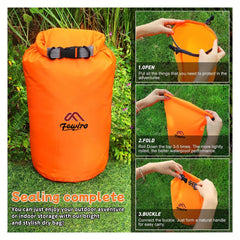 Waterproof Dry Bag 5L 10L 20L 40L for Kayaking Gym Hiking Swimming