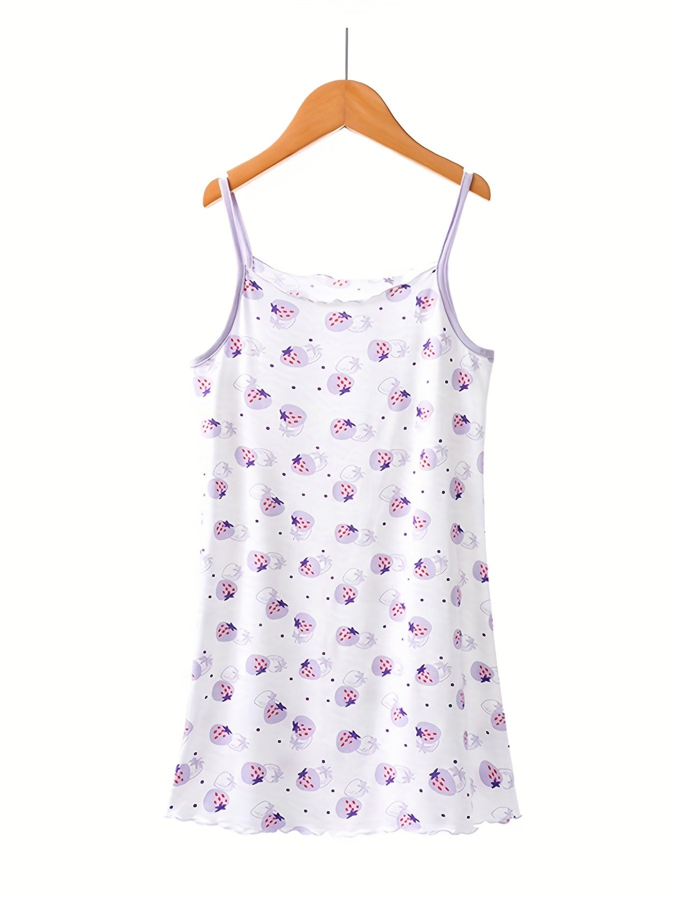 Girl's Cartoon Rabbit Print Nightgown PJ