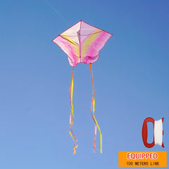 Starlight Butterfly Kite 91m Line Handle Beach Park Yard