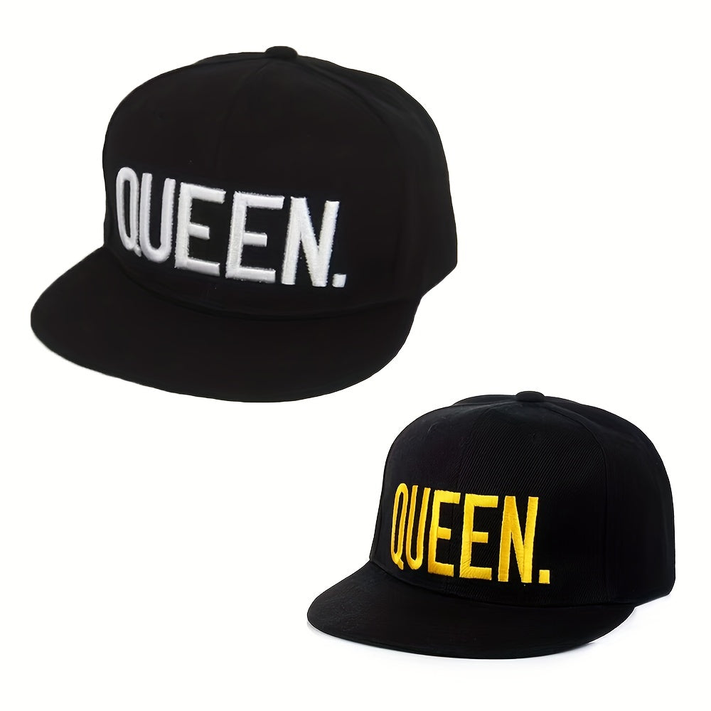 Queen Embroidery Baseball Cap Snapback Hat Hip Hop Sun Hat