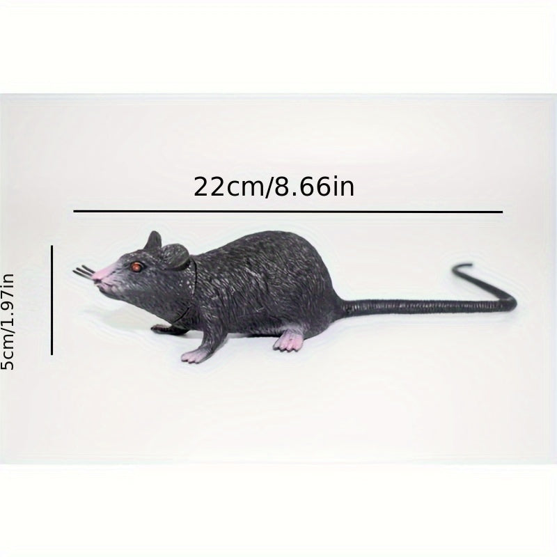 Fancy Gray Mouse Model Toy Prank Hot