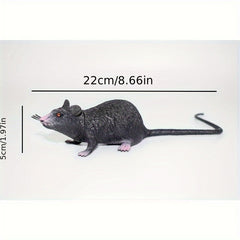 Fancy Gray Mouse Model Toy Prank Hot