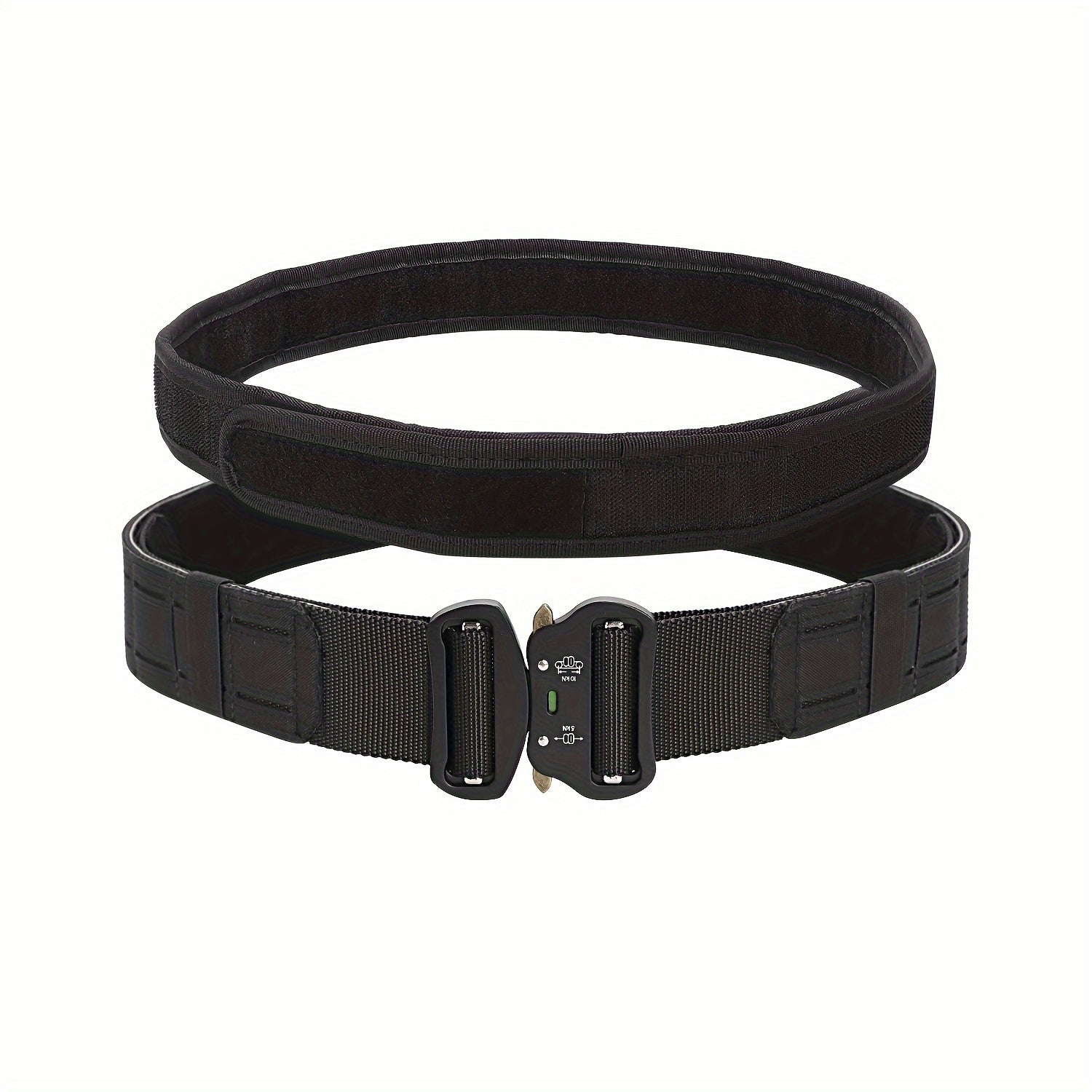 Adjustable MOLLE Belt with Metal Buckle