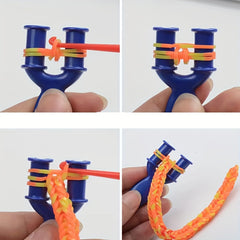 Rubber Band Bracelet Kit for Weaving Lacing Bracelet