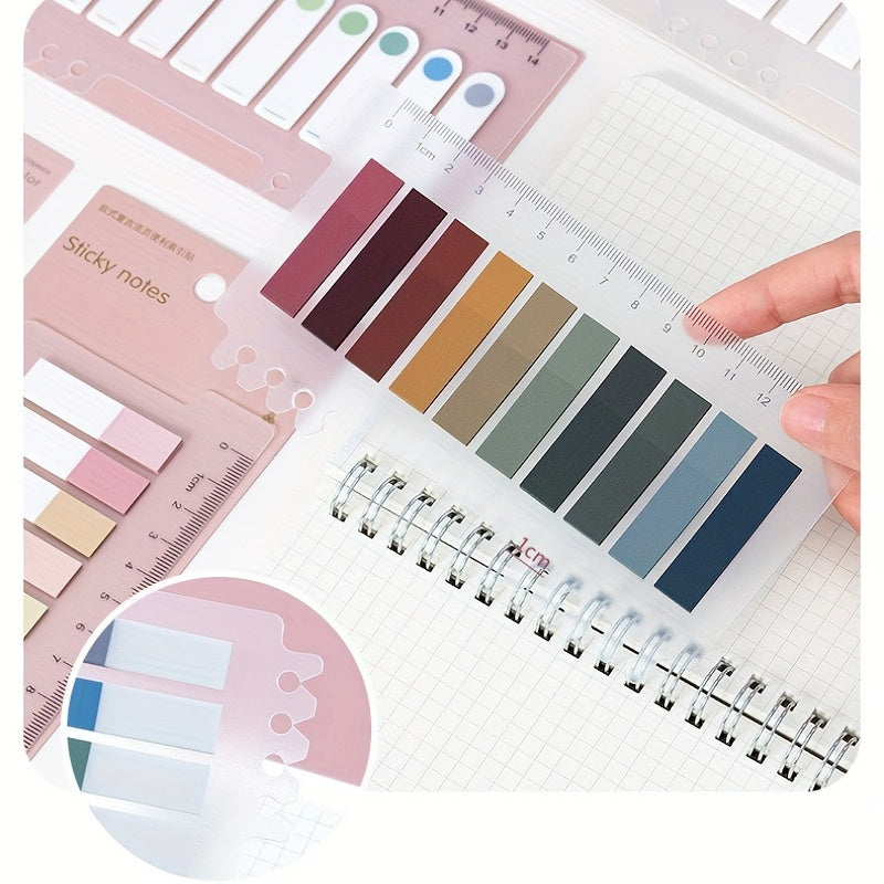 Morandi Translucent PET Index Sticker - Small Label Sticker