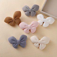6pcs Butterfly Hairpin Bowknot Hair Clips for Baby Girls