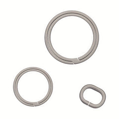 Titanium Alloy Key Rings for Outdoor Adventures and DIY Projects
