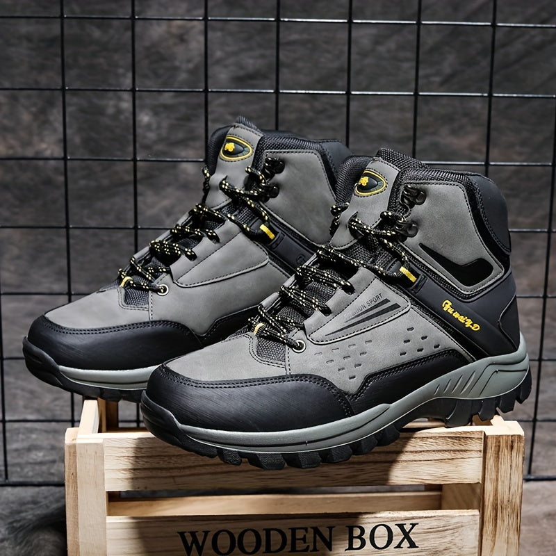 Men's High Top Hiking Boots Non Slip Work Shoes