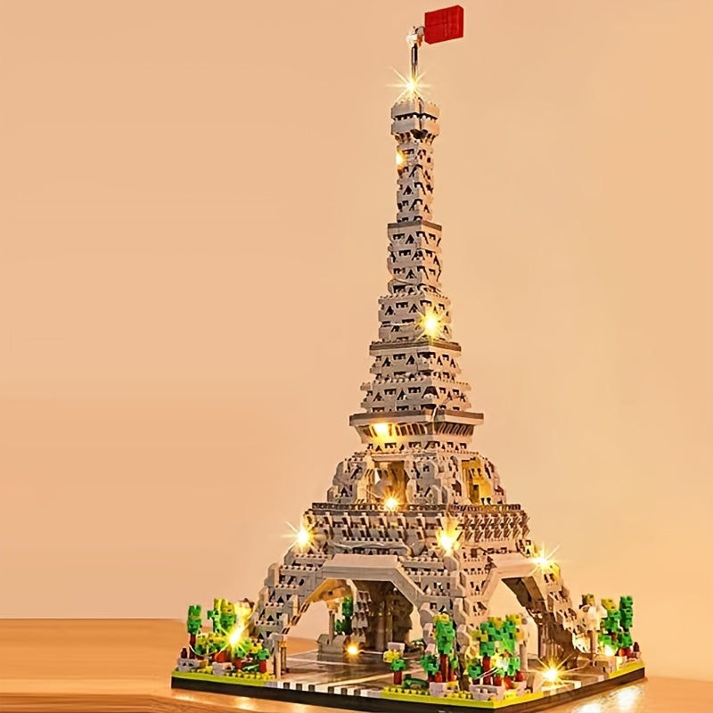 2103 Iron Tower Building Blocks Set