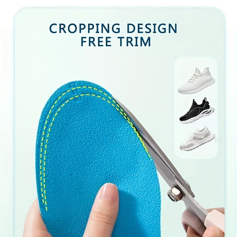 Memory Foam Massage Insoles Breathable Sport Running Orthopedic Insoles