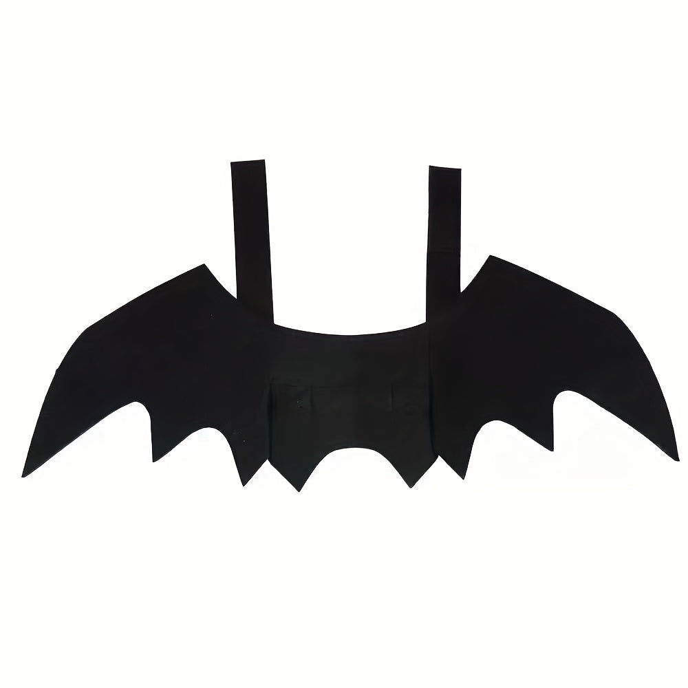 Halloween Bat Wings Vest Angel/Demon Pet Costume