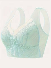 Lace Wireless Bra Wide Straps Women's Lingerie