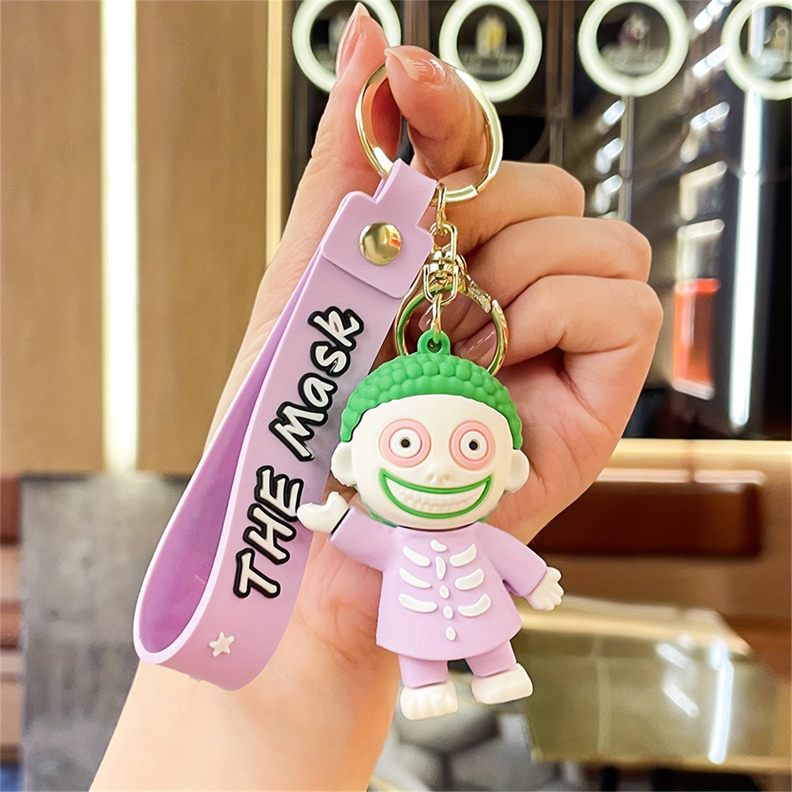 Halloween Cartoon Keychain Bag Ornament