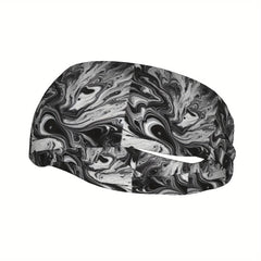 Unisex Splash Ink Sports Headband for Yoga Gym Running