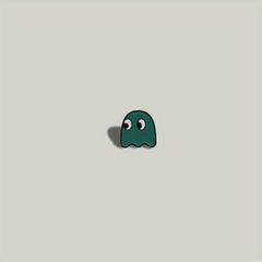 Girls Small Ghost Brooch for All Seasons