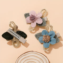 Baby Girls Flower Hair Clips Barrettes Headwear Kids Hair Accessories