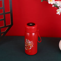 400ml Insulated Water Cup with Temperature Display Stainless Steel