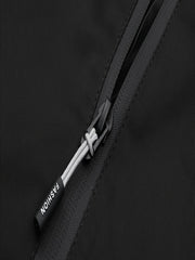 Men's Letter Print Zipper Lightweight Hooded Jacket
