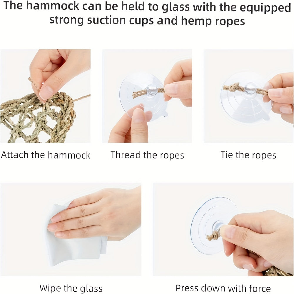 Large Lizard Lounger Hammock for Reptiles, Chameleons, and Bearded Dragons