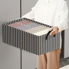 Clothes Storage Drawer Box with Handles & Support Frame