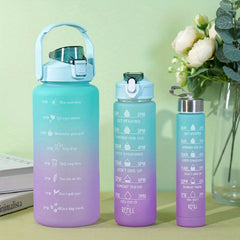 Gradient Sports Water Bottle for Office School Gym Leakproof Fitness Bottle