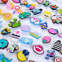 Random Cartoon Anime Shoe Charms For Crocs & Shoe Decorations