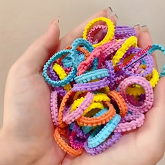 Colorful Hair Ties Set Girls' Holiday Gift