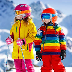 Kids Skiing Gloves Winter Waterproof Snowboard Gloves