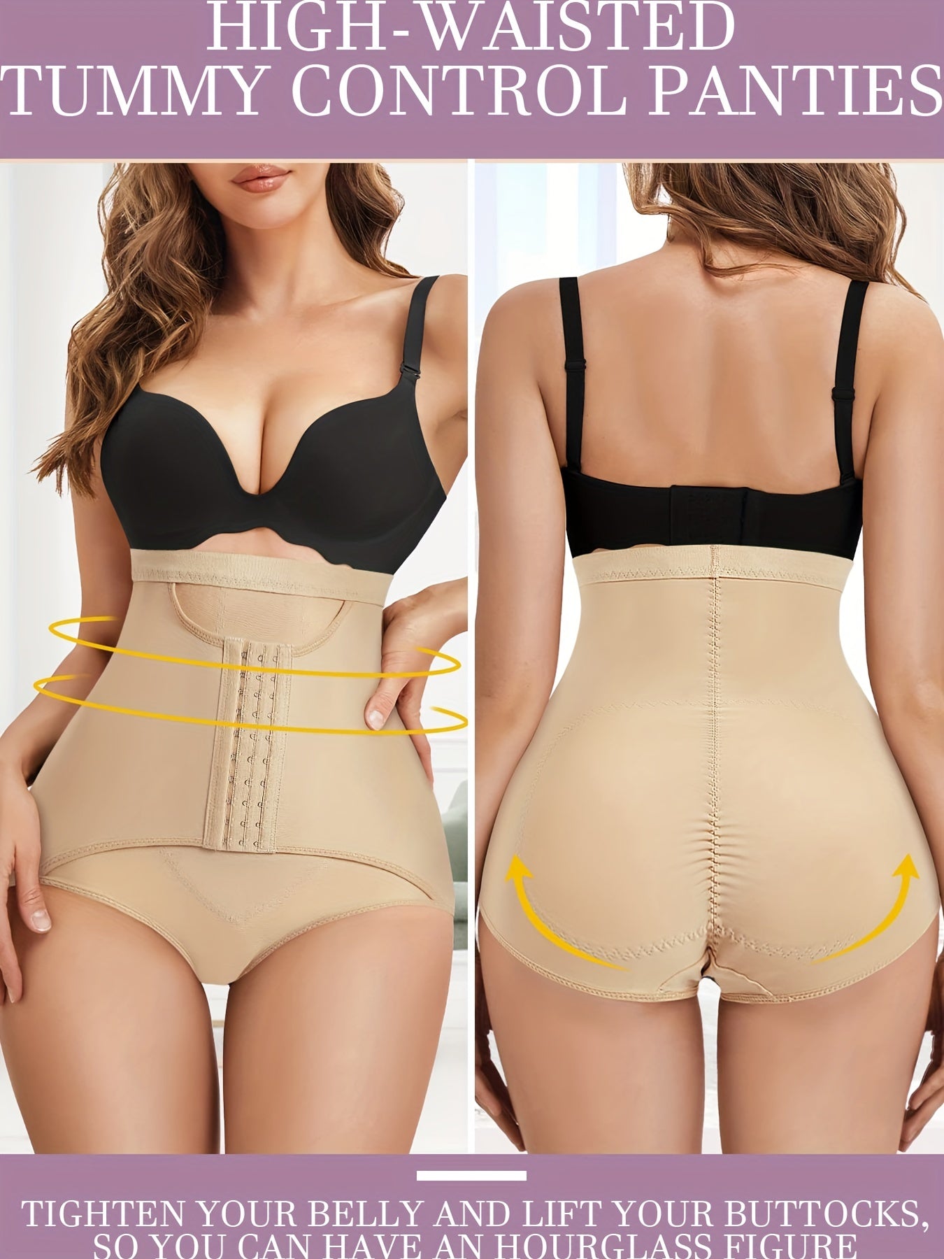 High Waist Shaping Panties Tummy Control Underwear