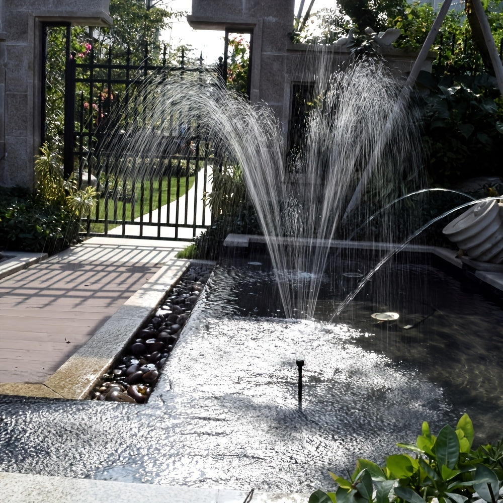 12W Solar Fountain Pump for Ponds and Gardens