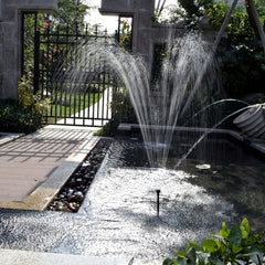 12W Solar Fountain Pump for Ponds and Gardens