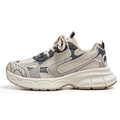Men's Ugly Chunky Dad Sneakers - Lace up Athletic Shoes