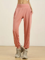 Quick Drying Jogger Pants High Waist Stretchy Sports Activewear