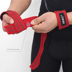 Fitness Non-slip Weightlifting Wrist Band, Strength Training Grip Band