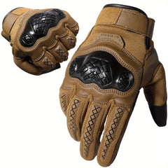 MVPTOO Protective Motorcycle Gloves Full Finger Tactical Gloves for Men & Women