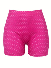 Queen Print Skinny Shorts Yoga Casual Summer Shorts Women's Clothing