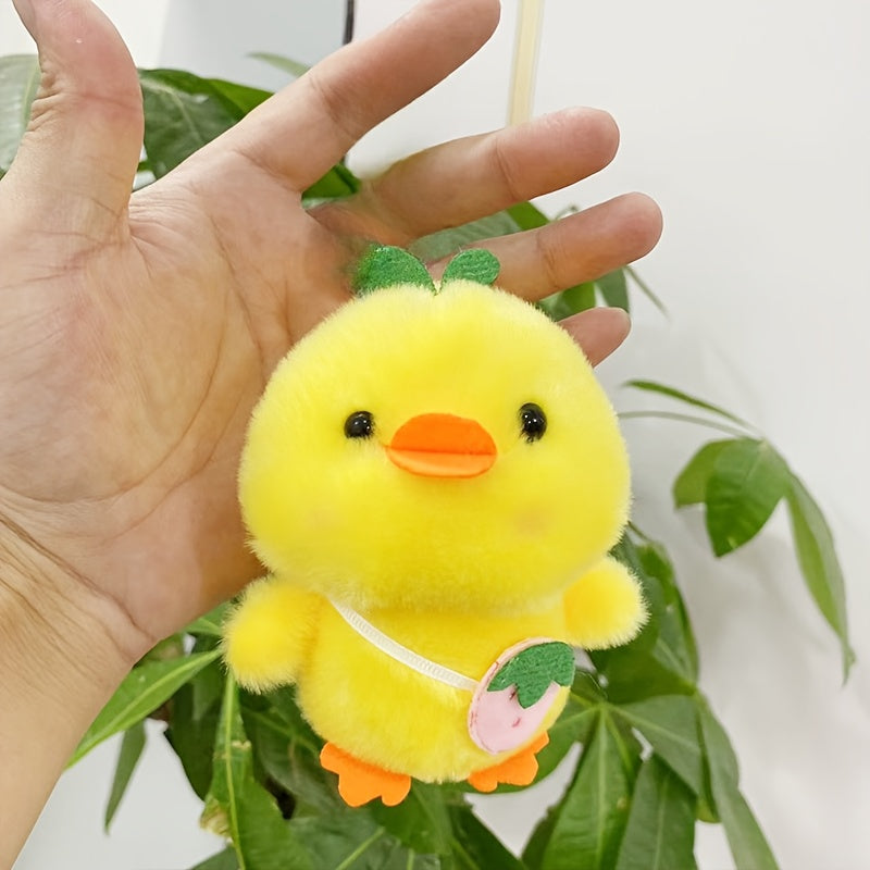 Yellow & Green Duckling Plush Doll Stuffed Animal Gift