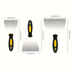 1pc Fine Finish Soft Grip Handle Scraper Soft Touch Handle 2 15