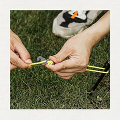 Aluminum Tent Wind Rope Tensioners Camping Tent Cord Buckle Outdoor Accessories