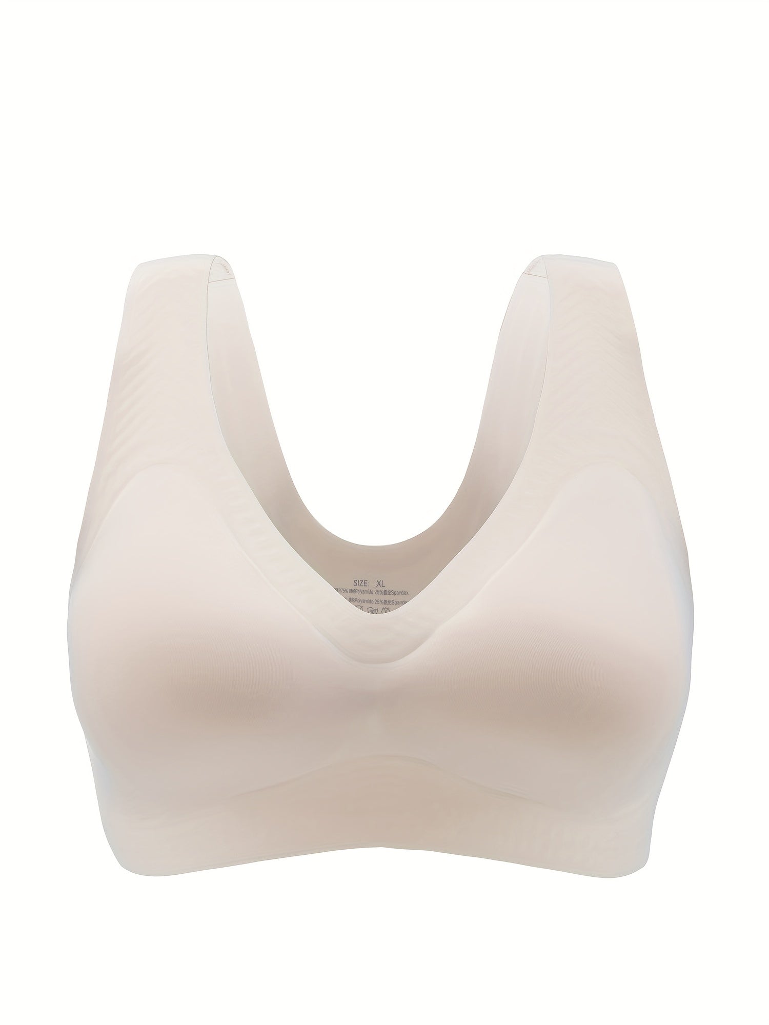 Plus Size Seamless Wireless Yoga Fitness Bra